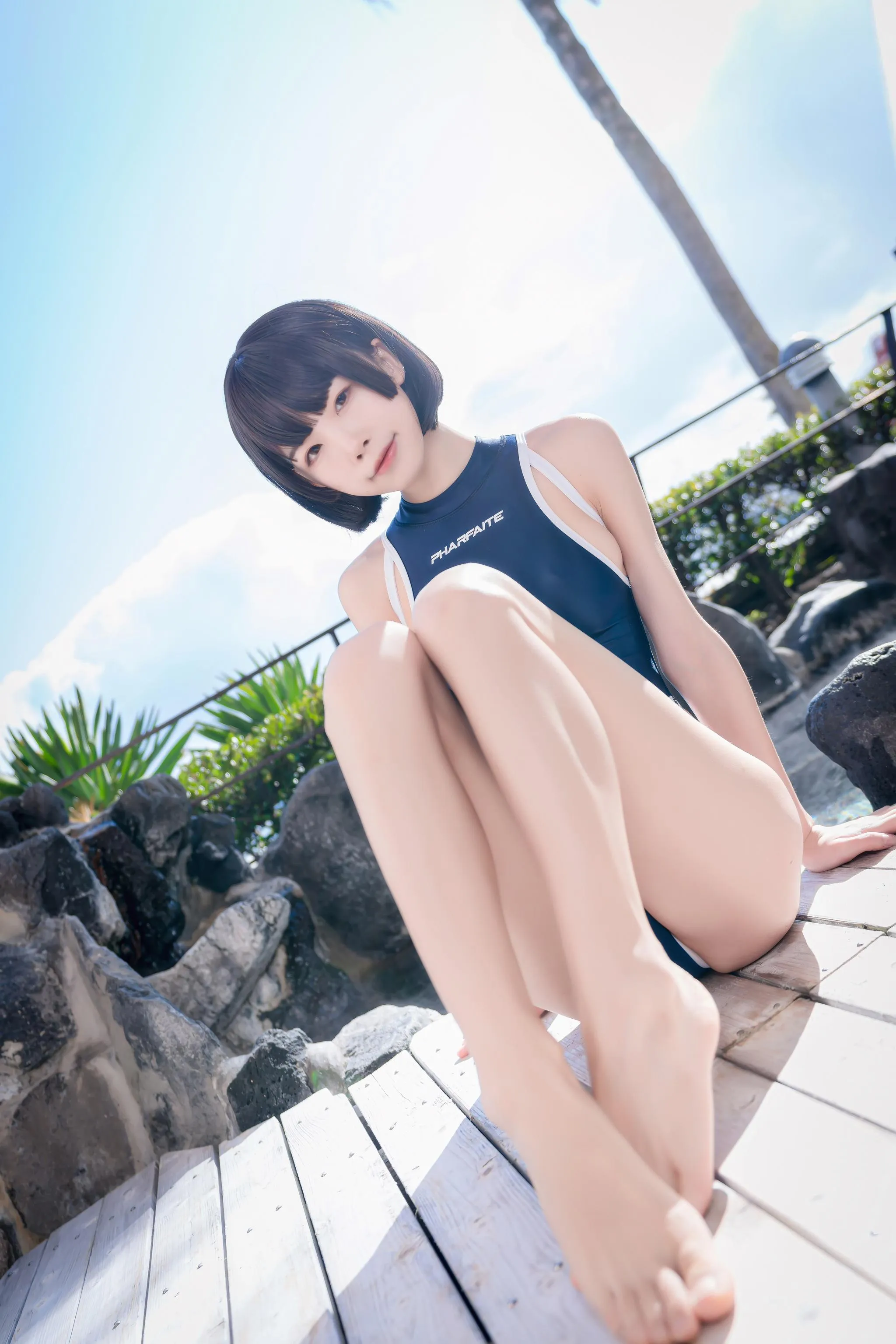 水淼aqua – NO.73 竞泳水着 [40P]插图7